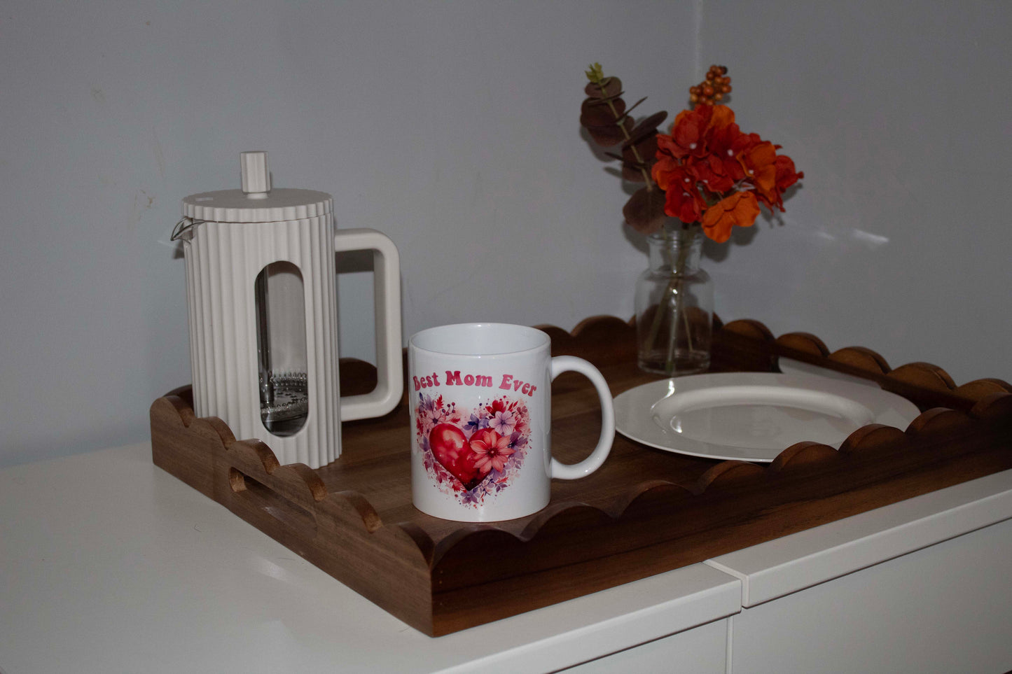 Best Mom Ever Heart 11oz Mug