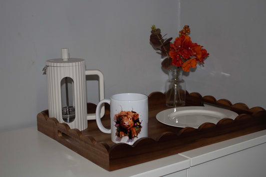 Funny Highland Cow Breakthrough 11oz Mug