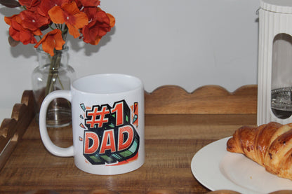 #1 DAD Mug