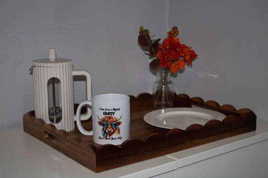 I Can Drive Myself Crazy Highland Cow 11oz Mug