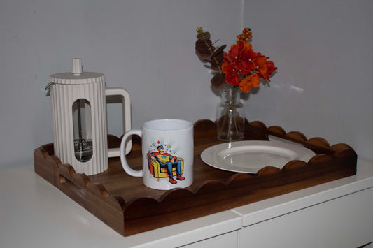 Super Dad Super Tired Cartoon 11oz Mug